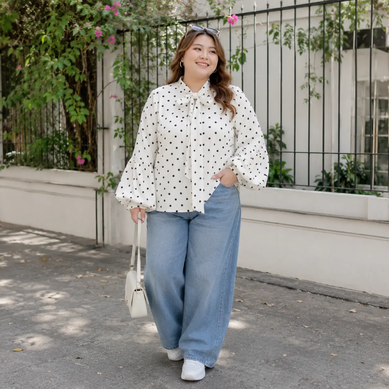 JOVITA - BLOUSE JUMBO KOREA - BLOUSE PLUS SIZE KOREA